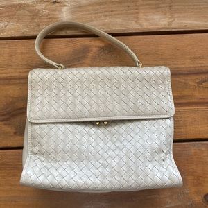 Bottega Veneta Vintage Intrecciato Satchel Bag